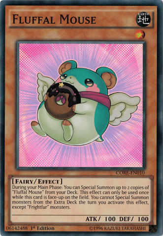 Fluffal Mouse [CORE-EN010] Super Rare | Jomio and Rueliete's Cards and Comics