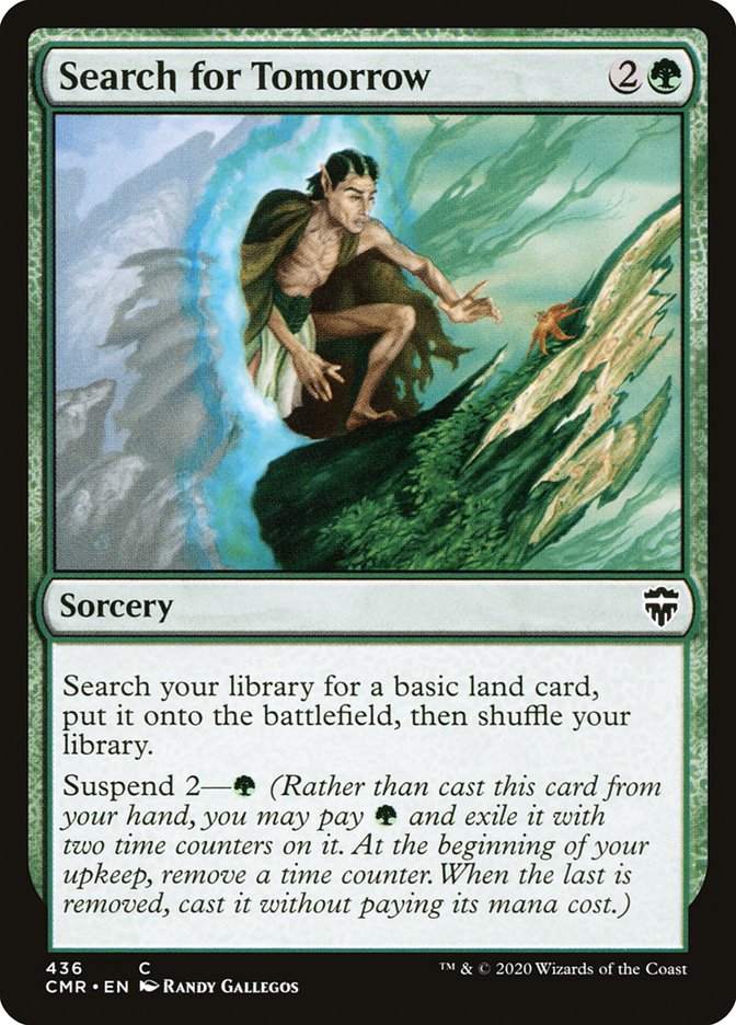 Search for Tomorrow [Commander Legends] | Jomio and Rueliete's Cards and Comics