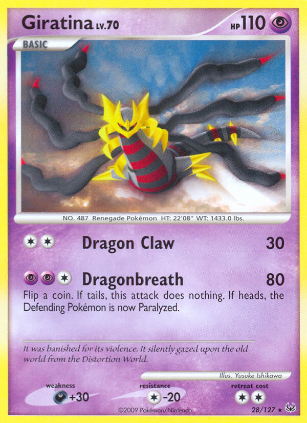 Giratina (28/127) [Platinum: Base Set] | Jomio and Rueliete's Cards and Comics