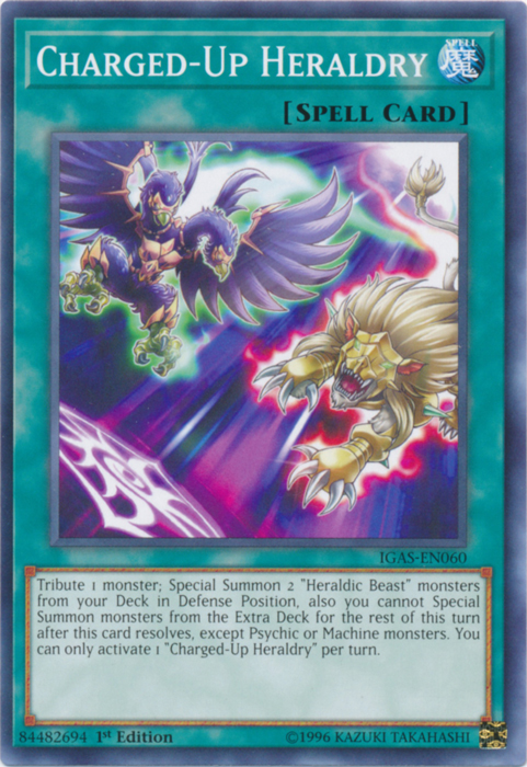 Charged-Up Heraldry [IGAS-EN060] Common | Jomio and Rueliete's Cards and Comics