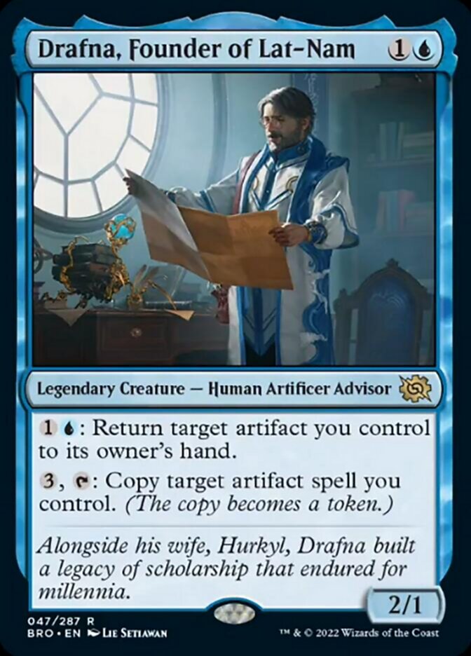 Drafna, Founder of Lat-Nam [The Brothers' War] | Jomio and Rueliete's Cards and Comics