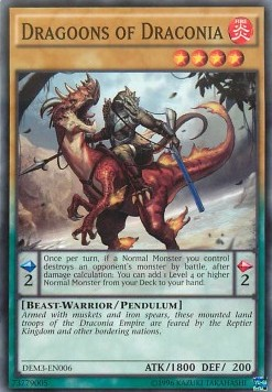 Dragoons of Draconia [DEM3-EN006] Common | Jomio and Rueliete's Cards and Comics