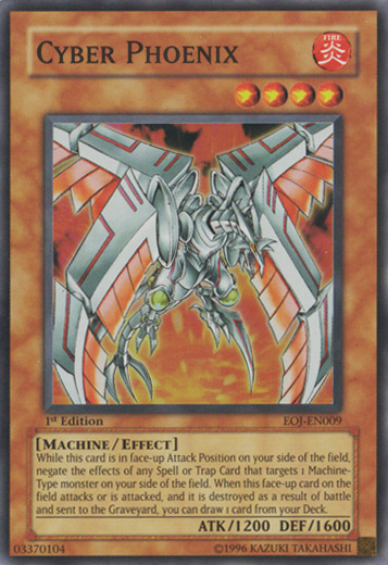 Cyber Phoenix [EOJ-EN009] Super Rare | Jomio and Rueliete's Cards and Comics