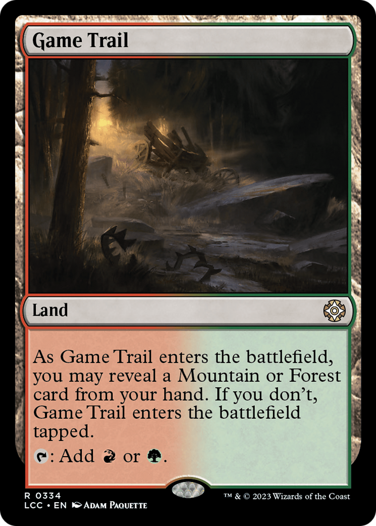 Game Trail [The Lost Caverns of Ixalan Commander] | Jomio and Rueliete's Cards and Comics