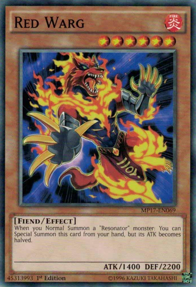 Red Warg [MP17-EN069] Common | Jomio and Rueliete's Cards and Comics