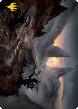 Haunted Ridge Art Card (Gold-Stamped Signature) [Innistrad: Midnight Hunt Art Series] | Jomio and Rueliete's Cards and Comics