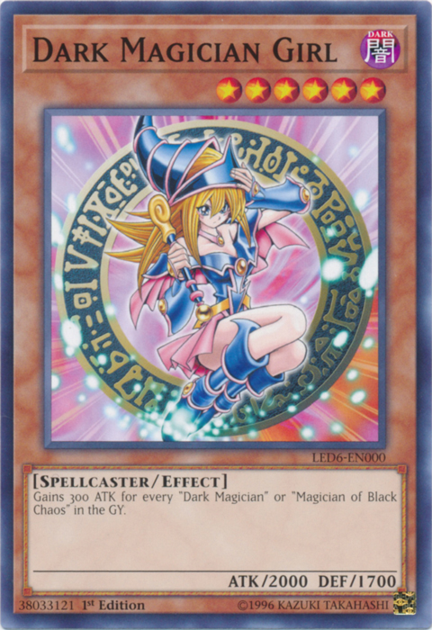 Dark Magician Girl [LED6-EN000] Common | Jomio and Rueliete's Cards and Comics