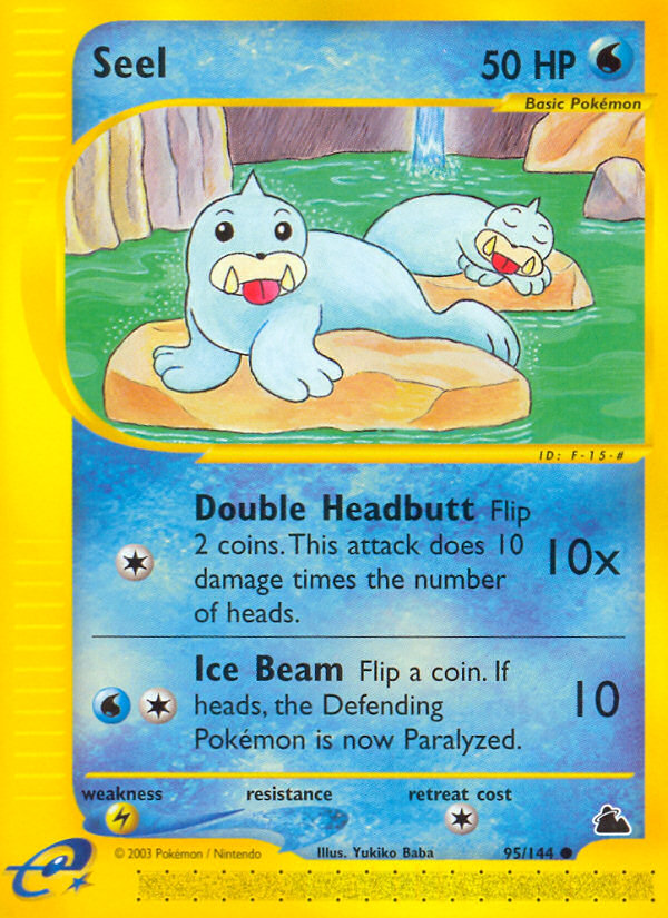 Seel (95/144) [Skyridge] | Jomio and Rueliete's Cards and Comics