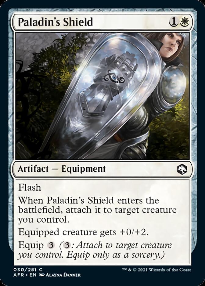 Paladin's Shield [Dungeons & Dragons: Adventures in the Forgotten Realms] | Jomio and Rueliete's Cards and Comics