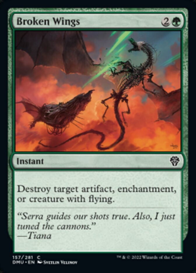 Broken Wings [Dominaria United] | Jomio and Rueliete's Cards and Comics