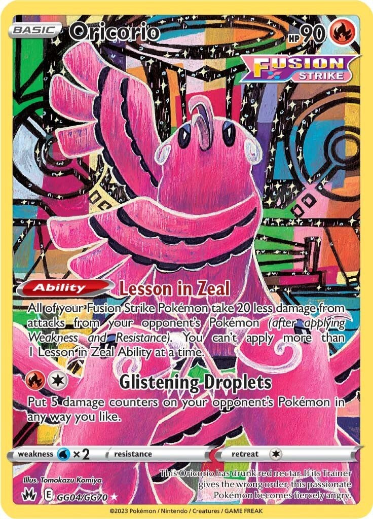 Oricorio (GG04/GG70) [Sword & Shield: Crown Zenith] | Jomio and Rueliete's Cards and Comics