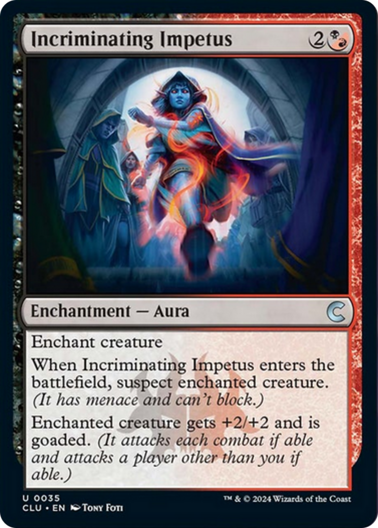 Incriminating Impetus [Ravnica: Clue Edition] | Jomio and Rueliete's Cards and Comics