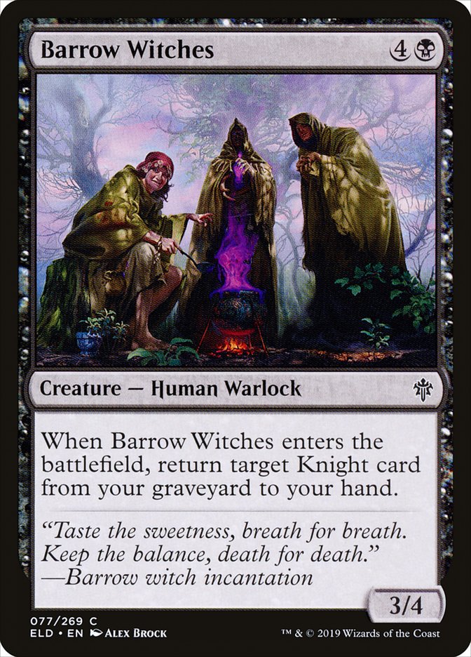 Barrow Witches [Throne of Eldraine] | Jomio and Rueliete's Cards and Comics