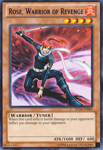 Rose, Warrior of Revenge (Purple) [DL16-EN005] Rare | Jomio and Rueliete's Cards and Comics