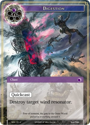 Digestion (ADK-131) [Advent of the Demon King] | Jomio and Rueliete's Cards and Comics