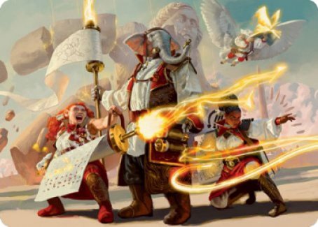 Lorehold Command Art Card [Strixhaven: School of Mages Art Series] | Jomio and Rueliete's Cards and Comics