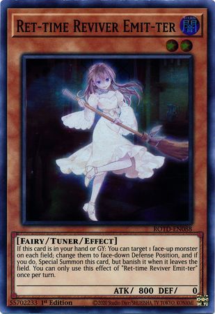 Ret-time Reviver Emit-ter [ROTD-EN088] Super Rare | Jomio and Rueliete's Cards and Comics