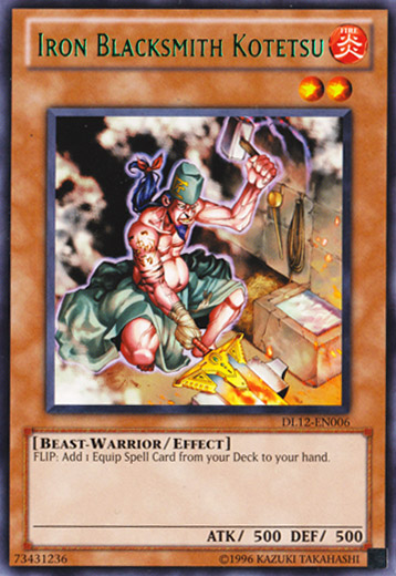 Iron Blacksmith Kotetsu (Green) [DL12-EN006] Rare | Jomio and Rueliete's Cards and Comics