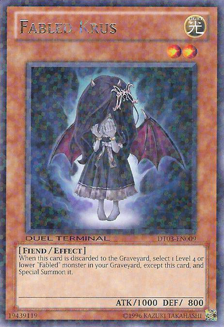 Fabled Krus [DT03-EN009] Rare | Jomio and Rueliete's Cards and Comics