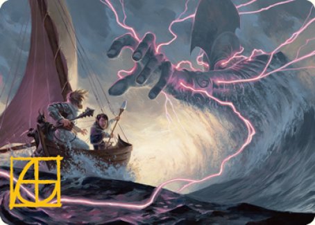 Hall of Storm Giants Art Card (Gold-Stamped Signature) [Dungeons & Dragons: Adventures in the Forgotten Realms Art Series] | Jomio and Rueliete's Cards and Comics
