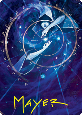 Time Warp Art Card (Gold-Stamped Signature) [Strixhaven: School of Mages Art Series] | Jomio and Rueliete's Cards and Comics