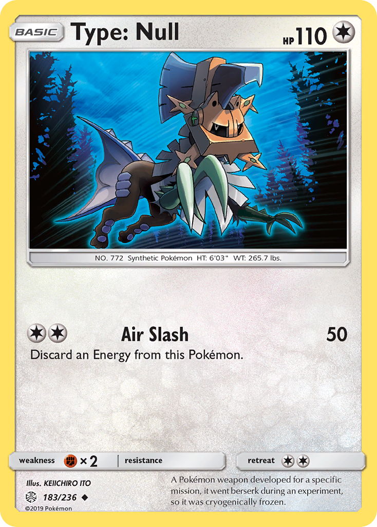 Type: Null (183/236) [Sun & Moon: Cosmic Eclipse] | Jomio and Rueliete's Cards and Comics
