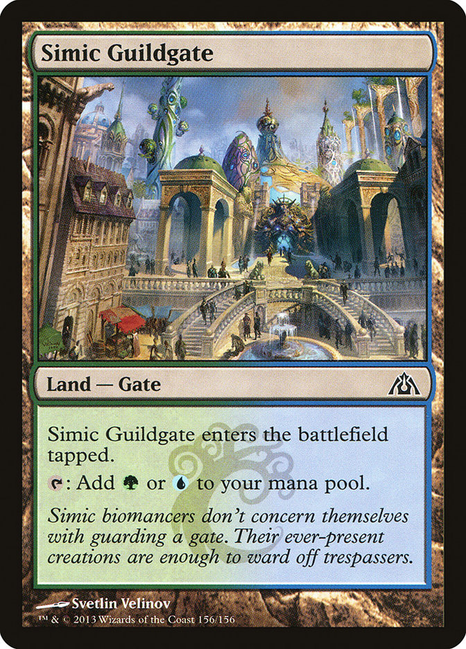 Simic Guildgate [Dragon's Maze] | Jomio and Rueliete's Cards and Comics