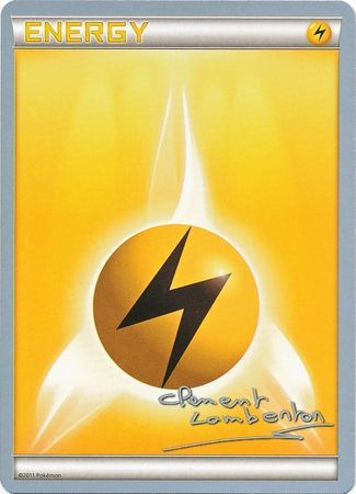 Lightning Energy (Anguille Sous Roche - Clement Lamberton) [World Championships 2013] | Jomio and Rueliete's Cards and Comics