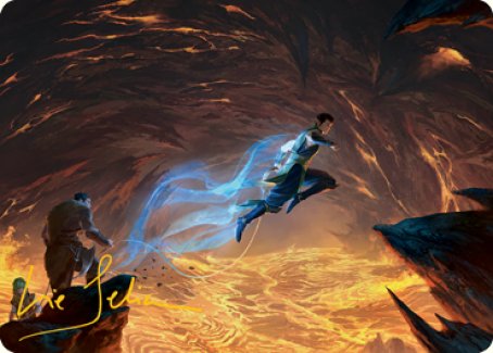 Fly Art Card (Gold-Stamped Signature) [Dungeons & Dragons: Adventures in the Forgotten Realms Art Series] | Jomio and Rueliete's Cards and Comics