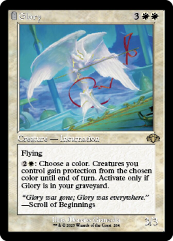 Glory (Retro) [Dominaria Remastered] | Jomio and Rueliete's Cards and Comics