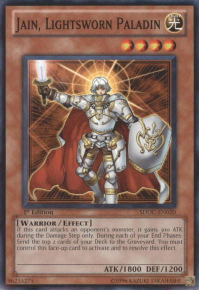 Jain, Lightsworn Paladin [SDDC-EN020] Common | Jomio and Rueliete's Cards and Comics