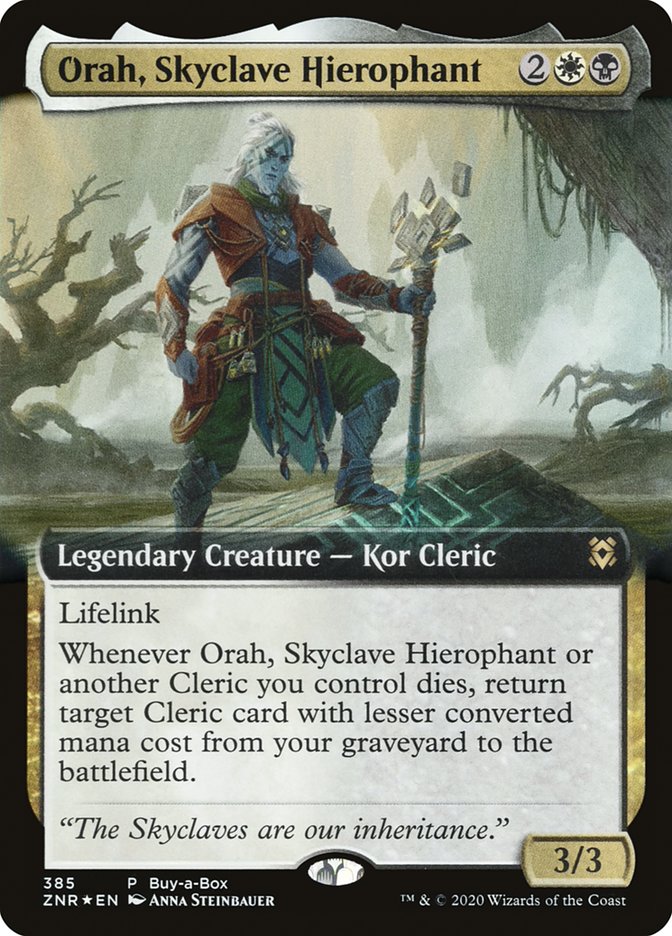 Orah, Skyclave Hierophant (Buy-A-Box) [Zendikar Rising] | Jomio and Rueliete's Cards and Comics