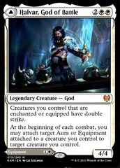 Halvar, God of Battle // Sword of the Realms [Kaldheim] | Jomio and Rueliete's Cards and Comics