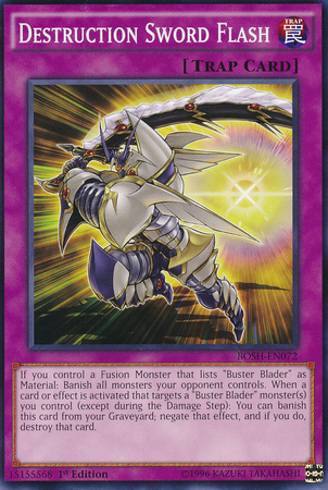 Destruction Sword Flash [BOSH-EN072] Common | Jomio and Rueliete's Cards and Comics