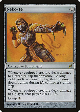 Neko-Te [Betrayers of Kamigawa] | Jomio and Rueliete's Cards and Comics