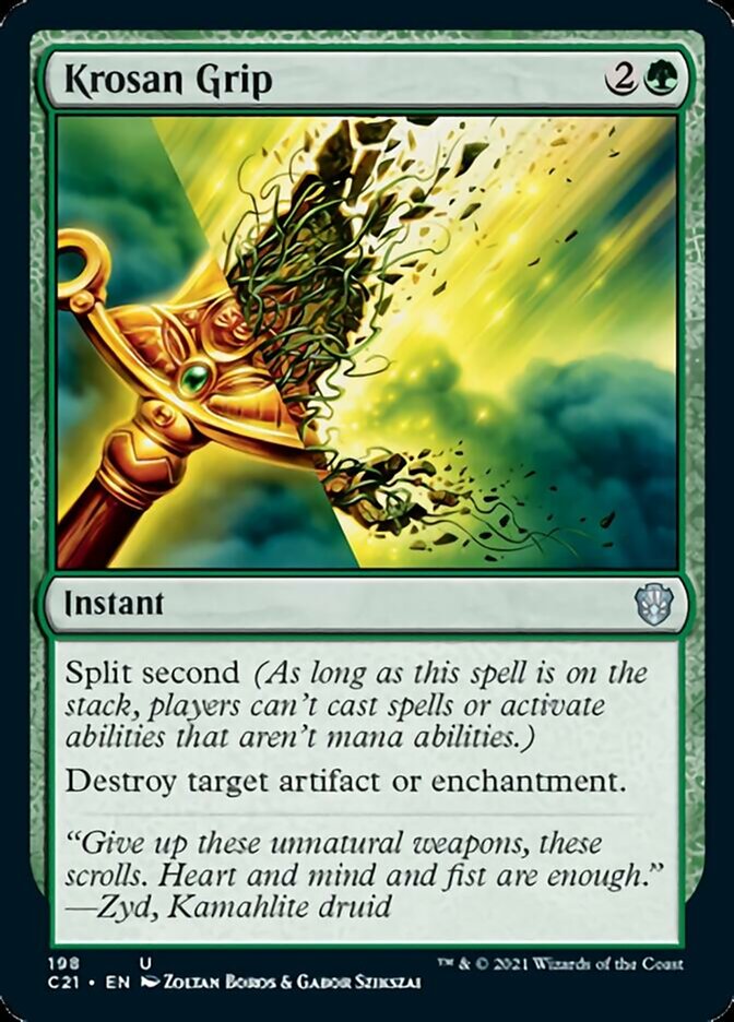 Krosan Grip [Commander 2021] | Jomio and Rueliete's Cards and Comics