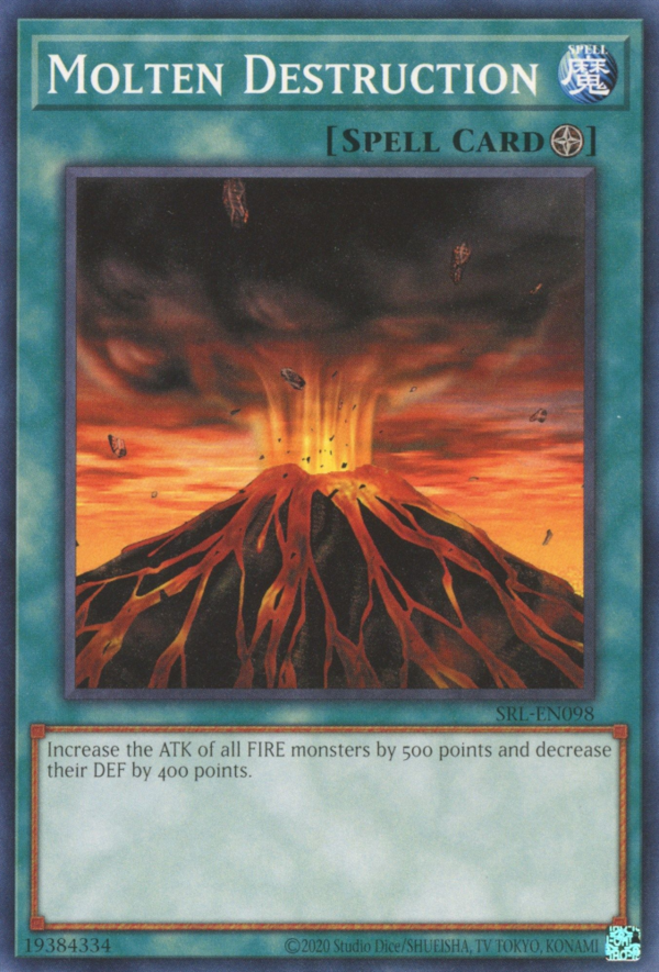 Molten Destruction [SRL-EN098] Short Print | Jomio and Rueliete's Cards and Comics