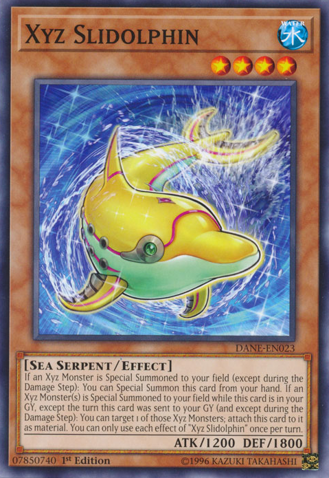 Xyz Slidolphin [DANE-EN023] Common | Jomio and Rueliete's Cards and Comics
