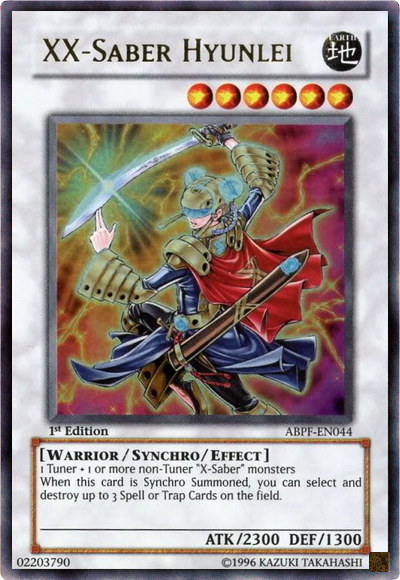 XX-Saber Hyunlei [ABPF-EN044] Ultra Rare | Jomio and Rueliete's Cards and Comics