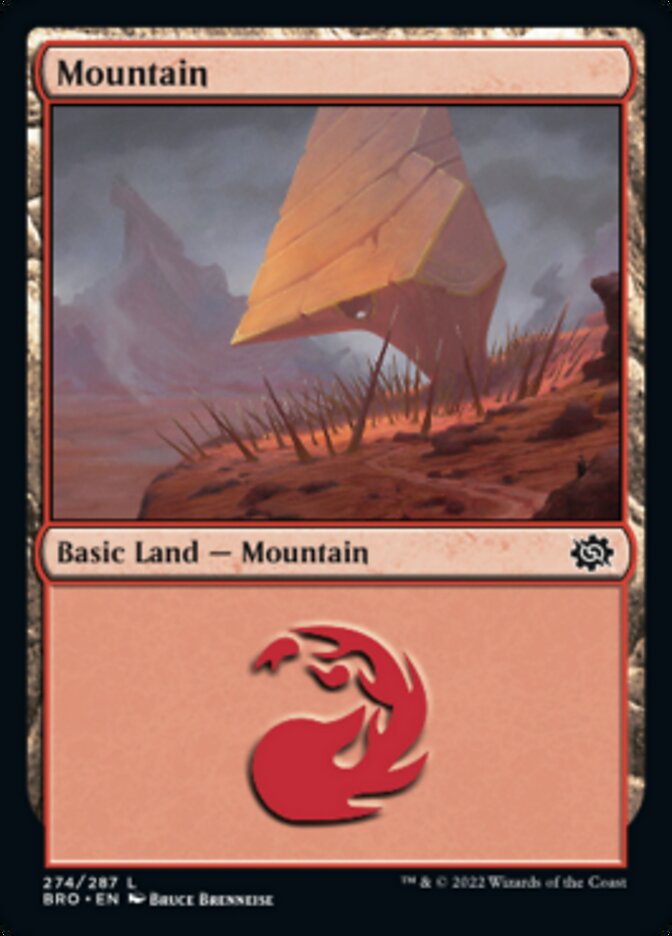 Mountain (274) [The Brothers' War] | Jomio and Rueliete's Cards and Comics