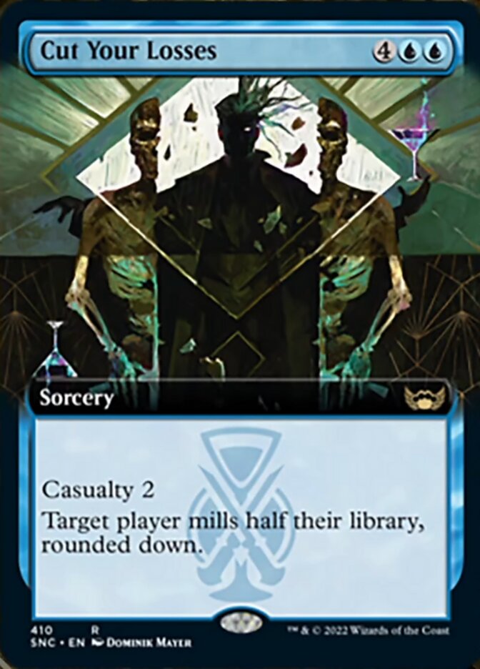 Cut Your Losses (Extended Art) [Streets of New Capenna] | Jomio and Rueliete's Cards and Comics