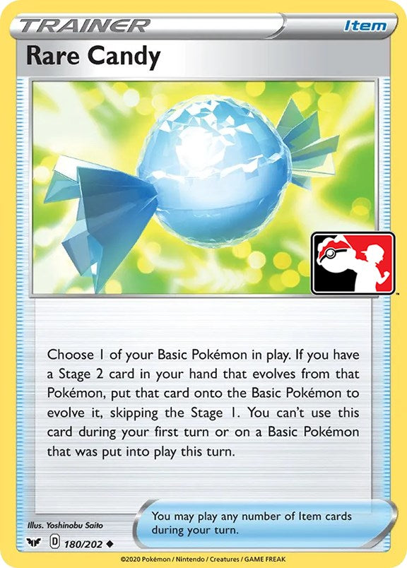 Rare Candy (180/202) [Prize Pack Series One] | Jomio and Rueliete's Cards and Comics