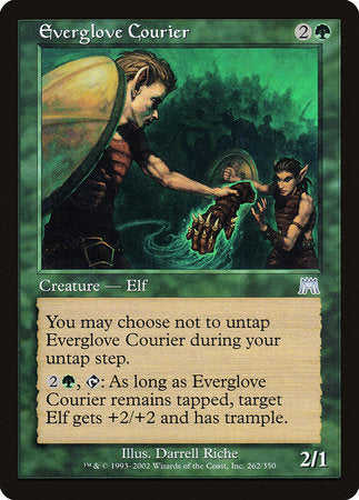 Everglove Courier [Onslaught] | Jomio and Rueliete's Cards and Comics