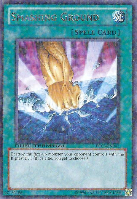 Smashing Ground [DT03-EN043] Rare | Jomio and Rueliete's Cards and Comics