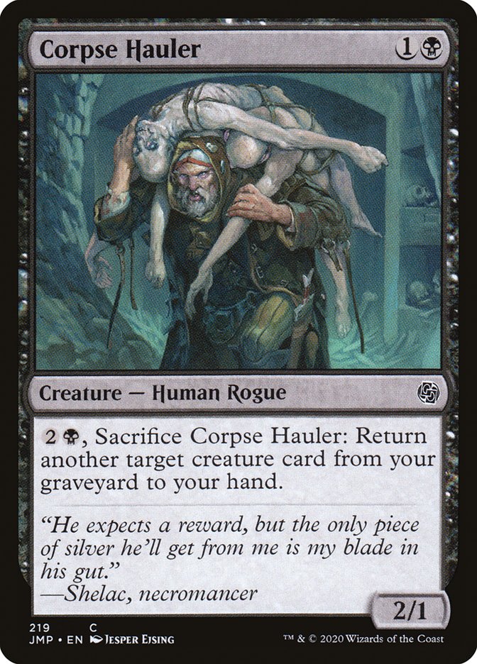 Corpse Hauler [Jumpstart] | Jomio and Rueliete's Cards and Comics