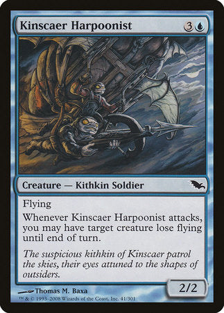 Kinscaer Harpoonist [Shadowmoor] | Jomio and Rueliete's Cards and Comics