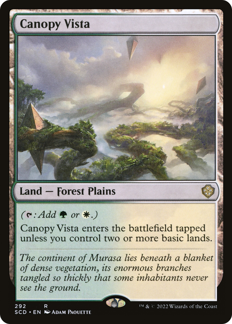 Canopy Vista [Starter Commander Decks] | Jomio and Rueliete's Cards and Comics