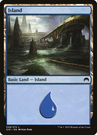 Island (258) [Magic Origins] | Jomio and Rueliete's Cards and Comics