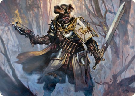 Brutal Cathar Art Card [Innistrad: Midnight Hunt Art Series] | Jomio and Rueliete's Cards and Comics