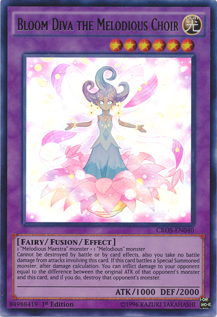Bloom Diva the Melodious Choir [CROS-EN040] Ultra Rare | Jomio and Rueliete's Cards and Comics